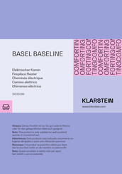 Klarstein BASEL BASELINE Mode D'emploi