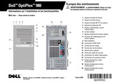 Dell OptiPlex 980 Guide Rapide