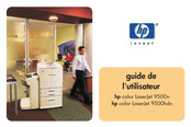 HP color LaserJet 9500n Guide De L'utilisateur