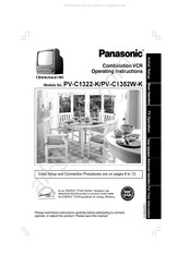 Panasonic Omnivision PV-C1352W-K Manuel D'utilisation