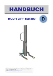 Torros MULTI LIFT 150 Mode D'emploi