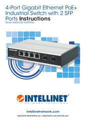 Intellinet Network Solutions IIS-4G02POE Instructions