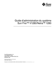 Sun Microsystems Fire V1280 Guide D'administration