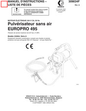 Graco EUROPRO 495 Manuel D'instructions