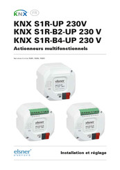 elsner elektronik KNX S1R-B2-UP 230 V Installation Et Réglage