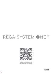 Rega SYSTEM ONE Mode D'emploi