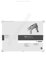 Bosch GBS Professional 16 RE Notice Originale