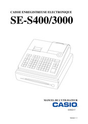 Casio SE-C3500 Manuel De L'utilisateur