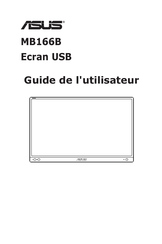 Asus MB166B Guide De L'utilisateur