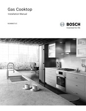 Bosch NGM8657UC Manuel D'installation