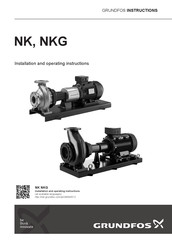 Grundfos NKG Série Instructions D'installation Et D'opération