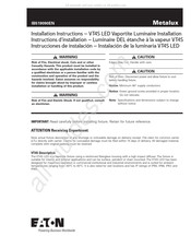 Eaton Metalux VT4S Instructions D'installation