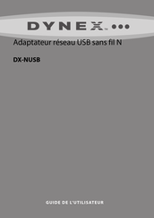 Dynex DX-NUSB Guide De L'utilisateur