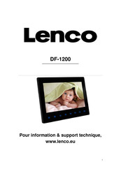 LENCO DF-1200 Manuel