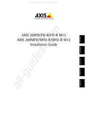 Axis Communications 209MFD-R Guide D'installation