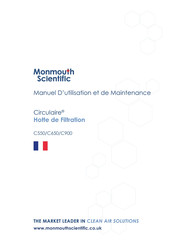 Monmouth Scientific Circulaire C550 Manuel D'utilisation Et De Maintenance