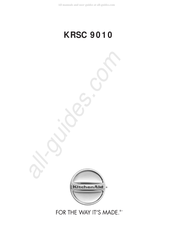 KitchenAid KRSC 9010 Manuel