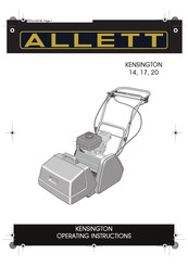 Allett KENSINGTON 20 Mode D'emploi