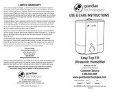 Guardian Technologies H1175 Utilisation Et Instructions D'entretien