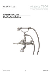 aquabrass regency 7304 Guide D'installation