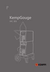 Kemppi KempGouge ARC 800 Manuel D'utilisation