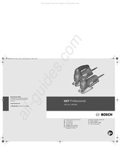 Bosch GST Professional 135 CE Notice Originale