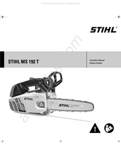 Stihl MS 192 T Notice D'emploi