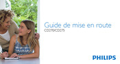 Philips CD270 Guide De Mise En Route