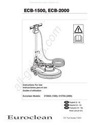 Euroclean 01560A Guide D'utilisation