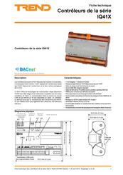 TREND IQ411 Fiche Technique