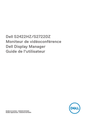 Dell S2422HZ Guide De L'utilisateur