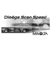 Konica Minolta Dimage Scan Speed Mode D'emploi