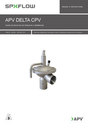 SPXFLOW APV DELTA CPV-c Manuel D'instructions