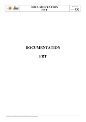 llaza PRT Documentation Produit