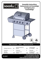 Nexgrill 720-0925P Mode D'emploi