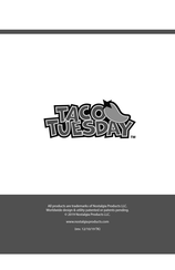 NOSTALGIA PRODUCTS Taco Tuesday TTEQM10RD Instructions Et Recettes