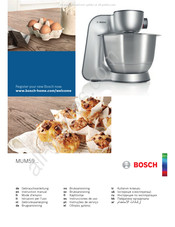 Bosch MUM59 Série Mode D'emploi