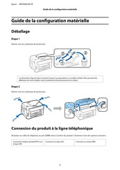 Epson WORKFORCE WF-7620DTWF Guide Rapide