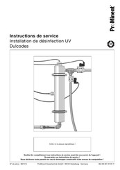 ProMinent Dulcodes UVCa Instructions De Service