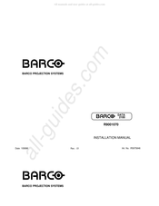 Barco R9001070 Manuel