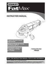 Stanley FatMax FME820 Manuel