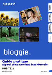 Sony bloggie MHS-TS22 Guide Pratique