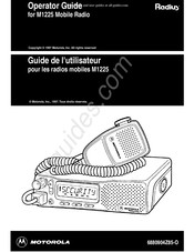 Motorola Radius M1225 Guide De L'utilisateur