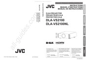 JVC DLA-VS2100NL Manuel D'instructions