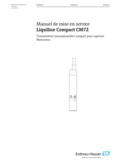 Endress+Hauser Liquiline Compact CM72 Manuel De Mise En Service