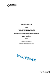 Pulsar Blue Power PSBS 2024B Mode D'emploi