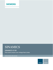 Siemens SINANICS G130 Instructions De Service