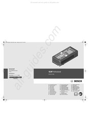 Bosch GLM 80+R60 Professional Notice Originale