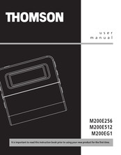 THOMSON M200E256 Mode D'emploi