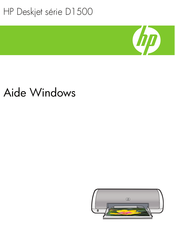 HP Deskjet D1500 Série Mode D'emploi